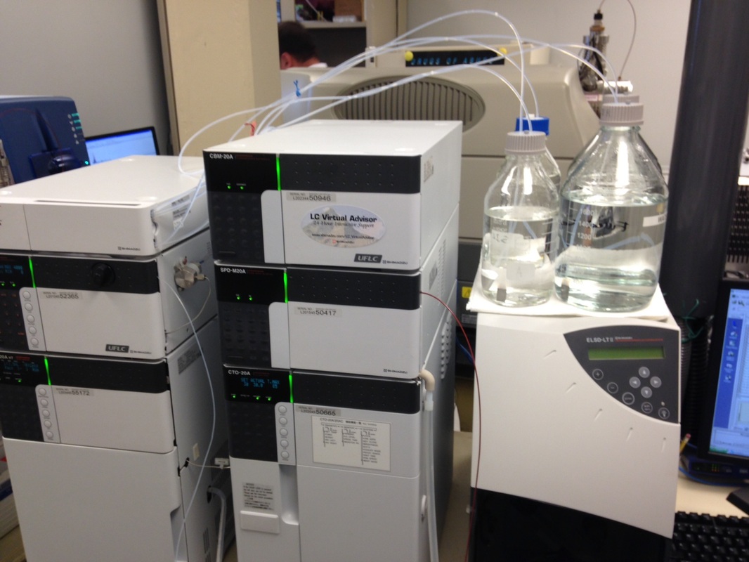 Shimadzu UFLC with ELSD detector